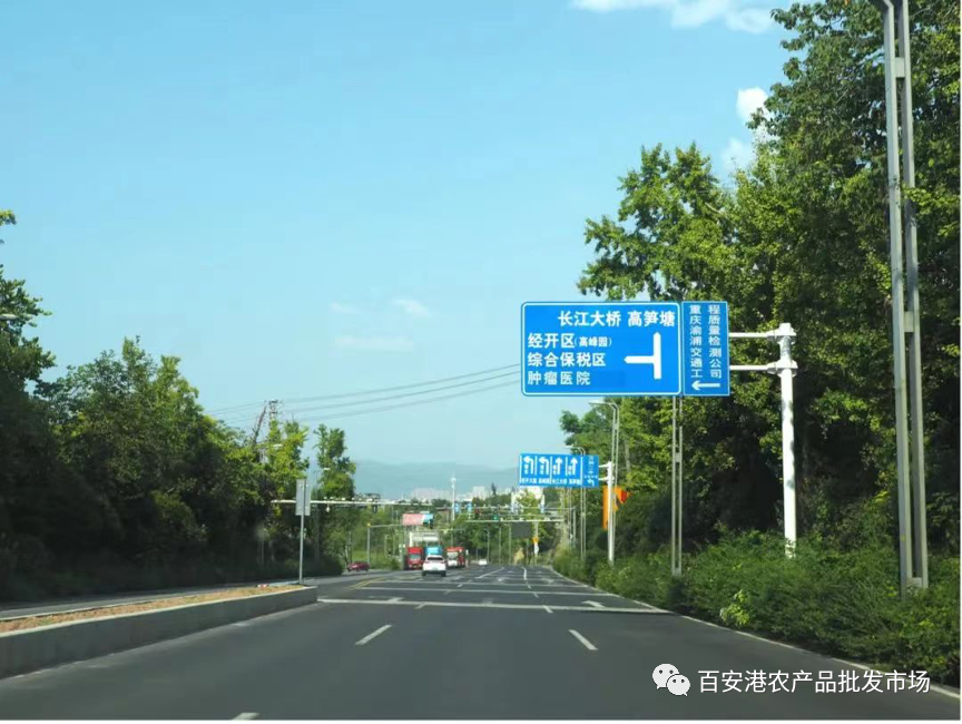 青杠榜立交廈門(mén)大道封閉施工到百安港線(xiàn)路指引